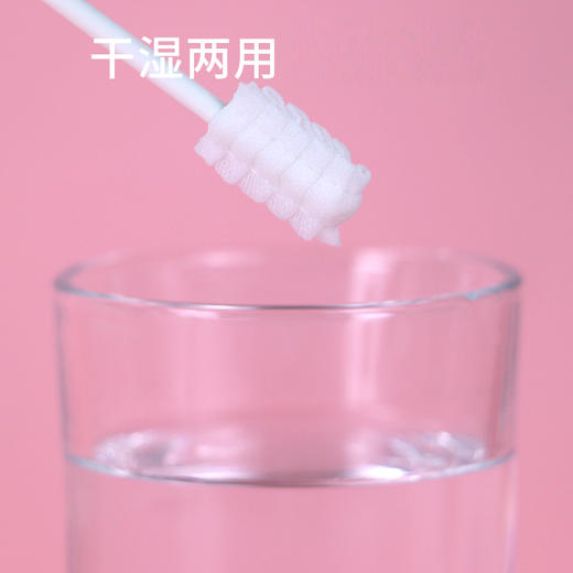 婴儿口腔清洁器新生的婴幼儿纱布刷牙棉棒宝宝牙刷洗舌苔舌头神器 商品图4