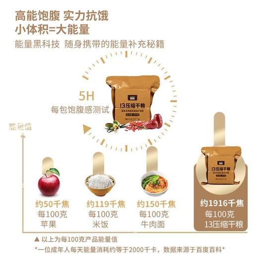 13压缩干粮饼干900压缩饼干代餐饱腹高能90压缩干粮应急储备食品 商品图9