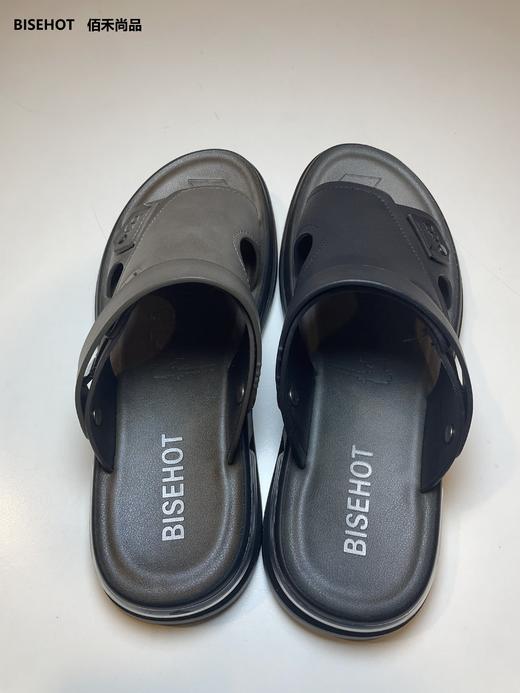 新皮牛皮百搭男士沙滩鞋440B32011 商品图3