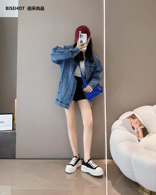 新品百搭厚底增高女式休闲网鞋997B32596 商品图1