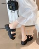 新品韩版厚底百搭舒适凉拖鞋997B32595 商品缩略图3