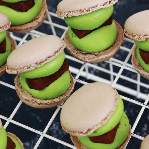 韩式胖马卡龙（抹茶生巧口味） 商品图1