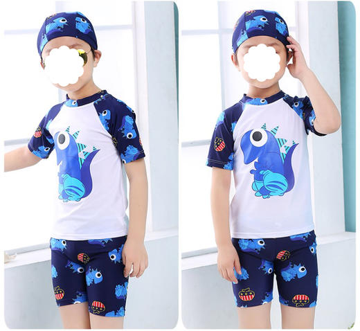裁缝学苑 TW24儿童泳裤游泳衣1:1实物服装纸样剪裁图纸牛皮纸样 商品图4
