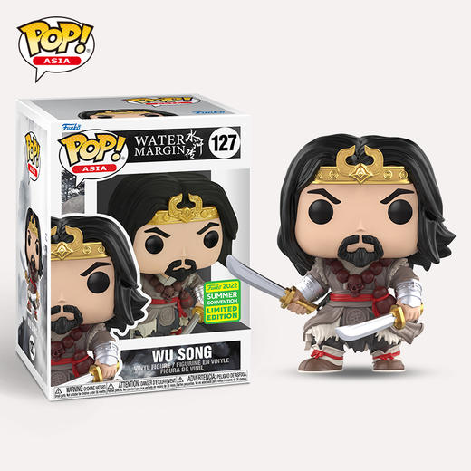Funko POP! Asia Water Margin Wu Song 亚洲系列限定款 水浒传 武松手办公仔摆件 商品图2