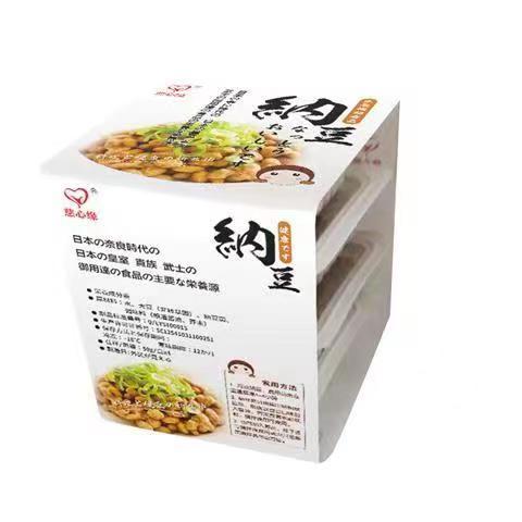 慈心缘即食纳豆4盒装拉丝发酵小粒鲜纳豆   4盒*50g/组 商品图1