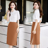 夏装新款，新中式盘扣立领小清新衬衣搭配时尚显瘦半身裙套装HR-SSQJRA618-6-1 商品缩略图5