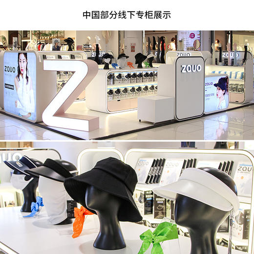 韩国zauo防晒帽 大帽檐儿童男女款 商品图3