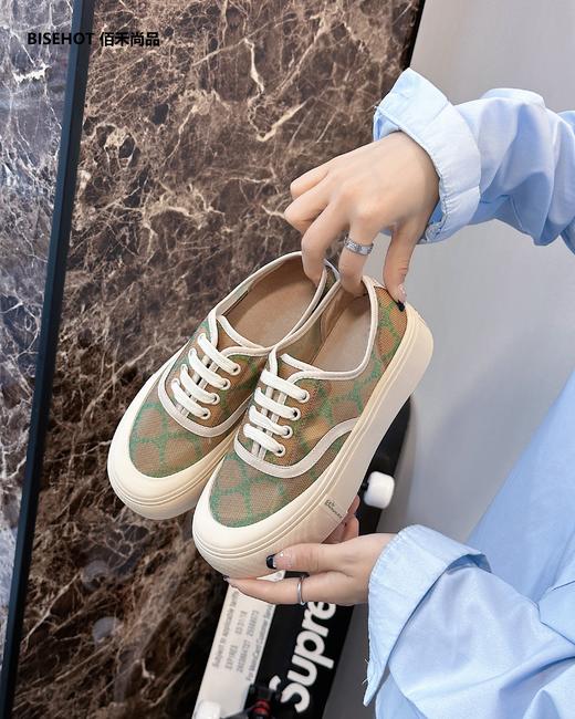 新品女式百搭透气网纱百搭板鞋515B32597 商品图5