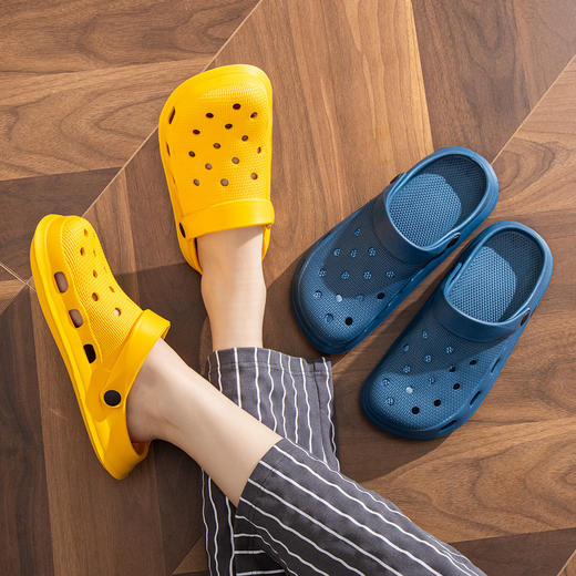 「数色可选」启达顺新款MX洞洞鞋夏季 防滑情侣男女沙滩鞋漂流鞋 商品图1