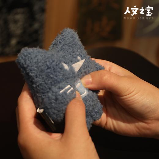 【人文之宝】朝花夕拾猫头鹰毛绒挂件 商品图2