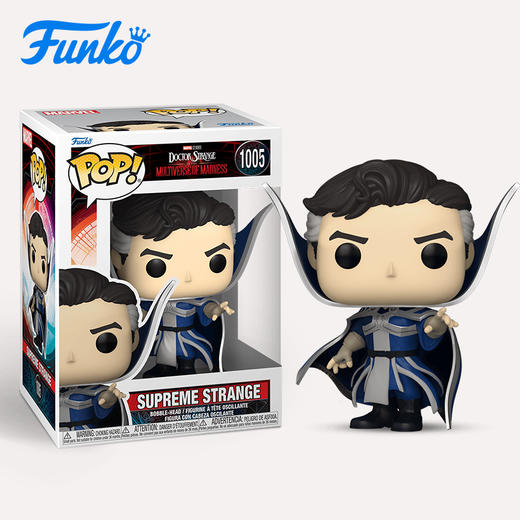 Funko POP! DOCTOR STRANGE《奇异博士2：疯狂多元宇宙》SUPREME STRANGE 至尊奇异博士公仔手办摆件 60922 商品图2