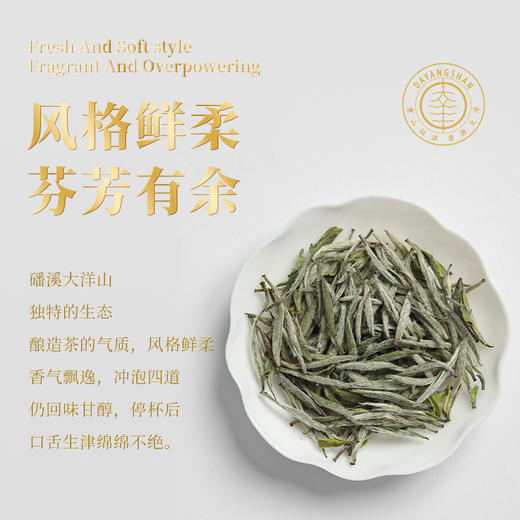 福鼎白茶 |  2023年 一叶九鼎 大洋山 九鼎银针 300g 商品图2