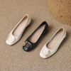 ZHR女鞋休闲小香风浅口单鞋女气质法式晚风软皮一脚蹬懒人鞋外穿 商品缩略图1