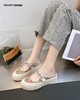 新品网纱女式小香风半拖休闲鞋515B32598 商品缩略图5