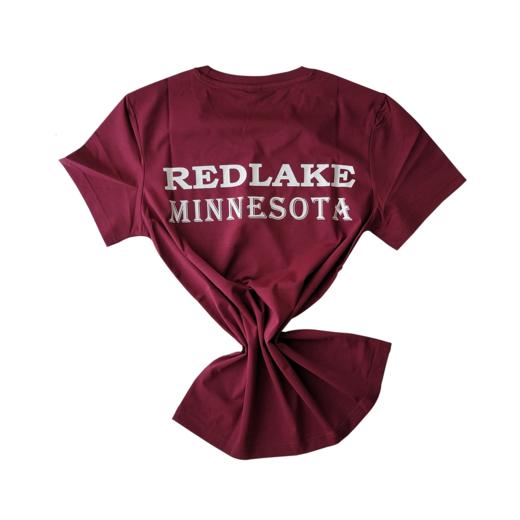 REDLAKE金色池塘T恤衫枣红色（男女同款） 商品图3