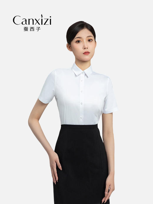 女士公务白衬衫 商品图7