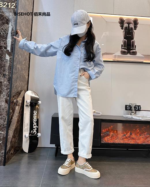 新品女式百搭透气网纱百搭板鞋515B32597 商品图8