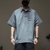 裁缝学苑MX23 宽松大码工装Polo衫纸样衬衫男装衬衣服装打版裁剪 商品缩略图2