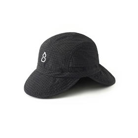 吃茶去chichaqu 山系格纹尼龙双檐洛克帽