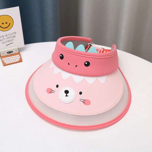 【儿童防晒遮阳帽春夏季空顶帽】男童女童卡通大帽檐宝宝帽子防紫外线，透气舒适；大帽檐，有效防紫外线；可爱卡通造型，男女童皆宜；保护宝宝娇嫩肌肤，让他们健康成长！ 商品图8