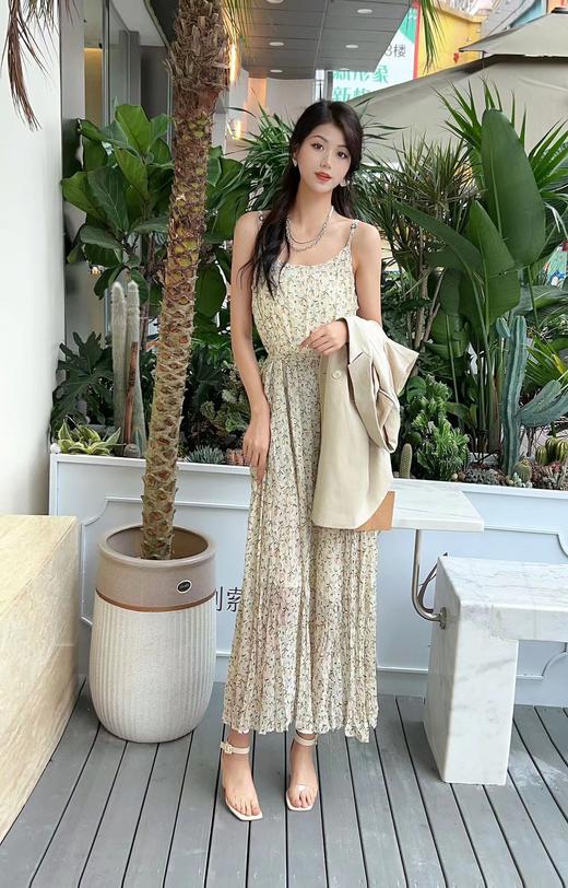 G08631#碎花吊带裙 商品图0