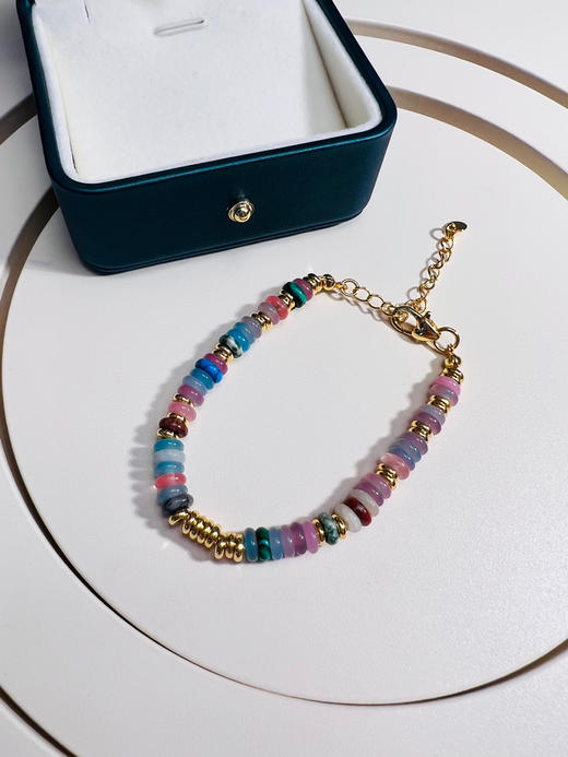 711-6 彩色天然石项链199，手链169 商品图10