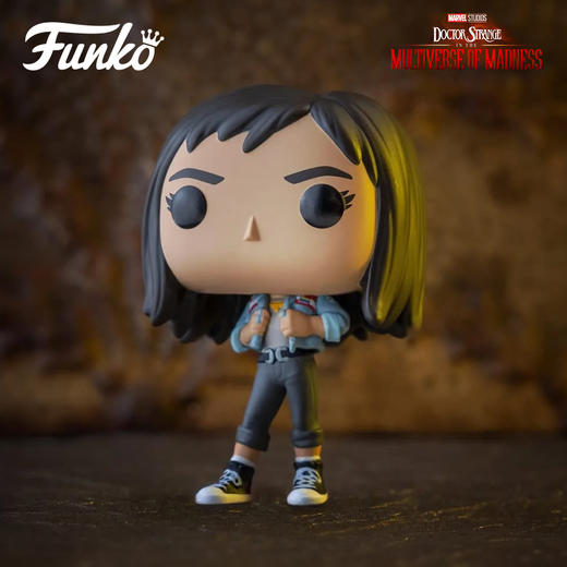 Funko POP! DOCTOR STRANGE《奇异博士2：疯狂多元宇宙》AMERICA CHAVEZ 阿美莉卡·查维兹公仔手办摆件 60920 商品图1