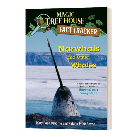 英文原版 Narwhals and Other Whales MTHFT #42 神奇树屋小百科系列42 经典冒险小说 英文版 进口英语原版书籍 商品图1