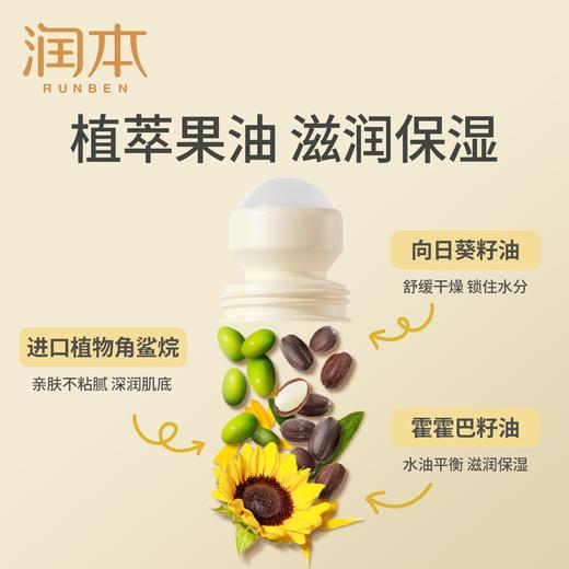 润本足跟皴裂凝露脚后跟干裂起皮保湿皴裂霜护手脚开裂清爽防皲露 商品图2