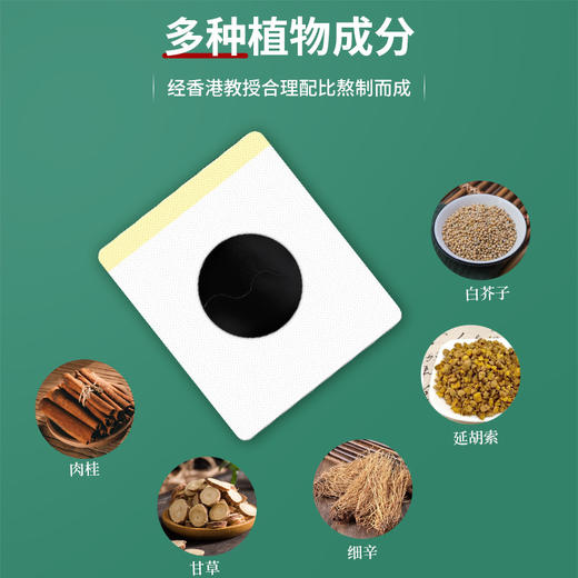 【买二送一！艾草三伏贴】冬患夏调， 艾草温热，舒适体验，非白云山同仁堂 三九空白贴地摊儿童三伏贴 商品图1