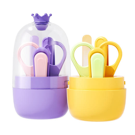婴幼儿家用指甲剪套装指甲刀钳安全防夹肉用品神器 商品图4