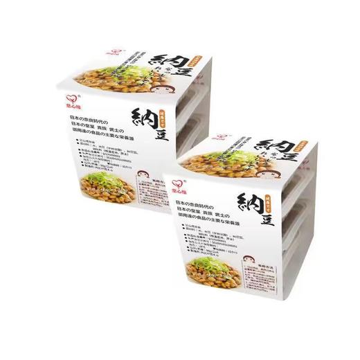 慈心缘即食纳豆4盒装拉丝发酵小粒鲜纳豆   4盒*50g/组 商品图2