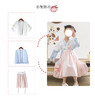 裁缝学苑  TD17女童改良汉服裙1:1实物服装纸样剪裁图纸牛皮纸样 商品缩略图5