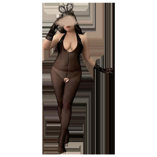 【情趣内衣】霏慕性感情趣内衣大码诱惑开裆免脱丝袜透视夫妻性用品调情衣服女 商品图3