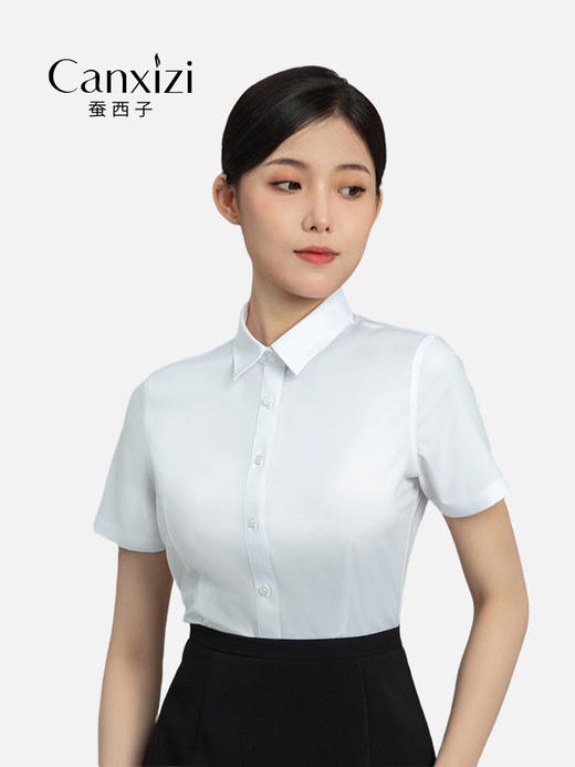 女士公务白衬衫 商品图5