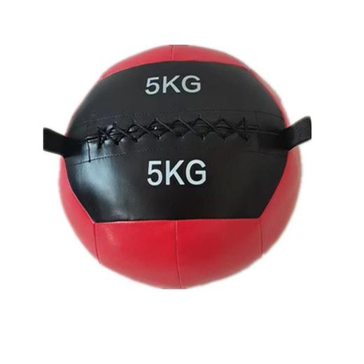 健身软药球PVC 非弹力双耳力量训练实心球重力球健身球墙球训练球 商品图6