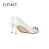DFuse迪芙斯秋款简约通勤细跟尖头浅口单鞋女DF33111126 商品缩略图10