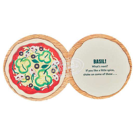 【中商原版】Made with Love: Pizza! 异形书：好吃的比萨饼 英文原版 儿童绘本 活动与玩具书 0-3岁 商品图7