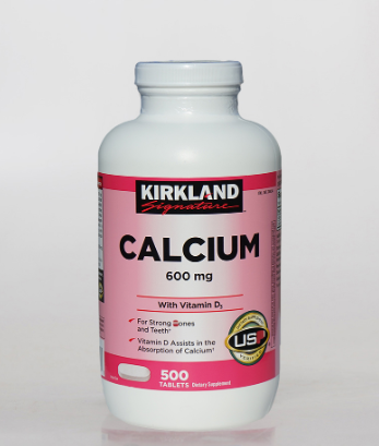 2瓶装 特价Kirkland 钙片 Calcium+D3 600mg （500粒 新版 包邮）洛杉矶直邮