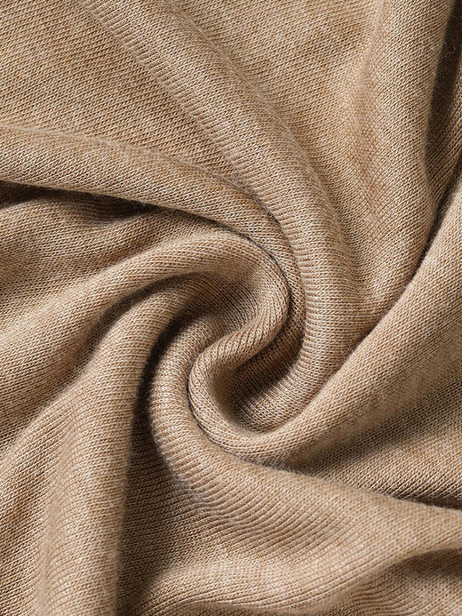 剩L/XL/XXL 米思阳2026春季新款简约百搭长袖针织衫修身背心t裇两件套上衣女2281 商品图3