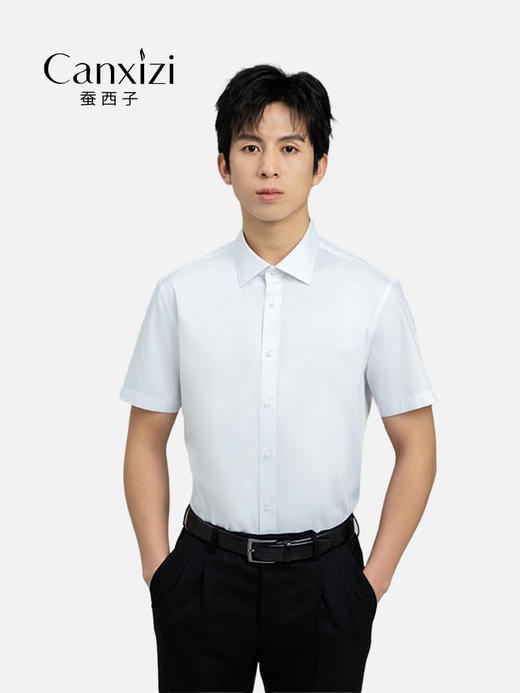 男士公务白衬衫 商品图4