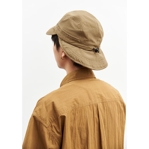 吃茶去chichaqu 山系格纹尼龙双檐洛克帽 商品图3
