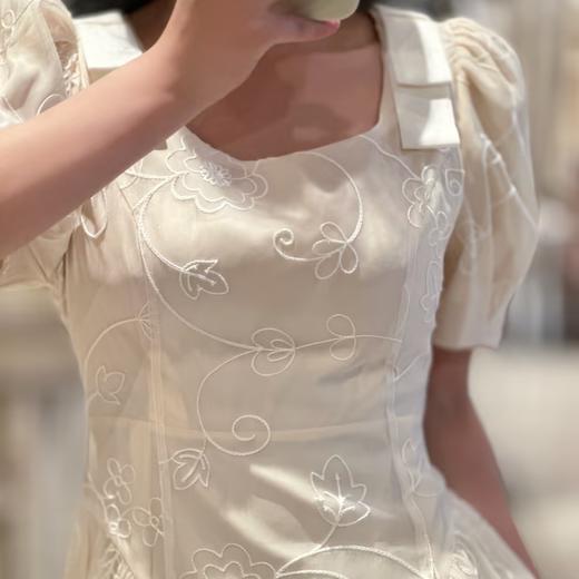 【门店同款】夏季重工刺绣蝴蝶结连衣裙 150627239 商品图2