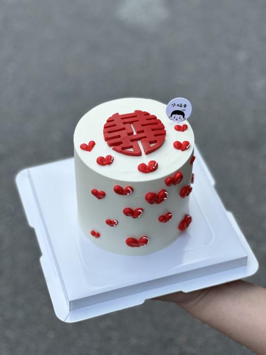 满心欢“囍” · 奶油蛋糕 商品图1