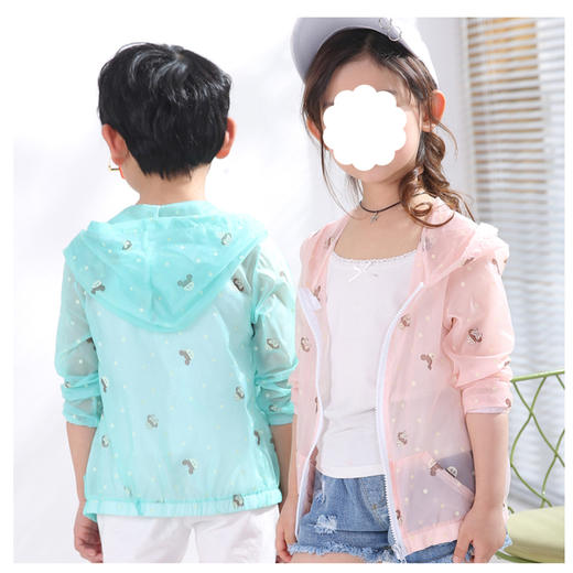 裁缝学苑 TW14儿童防晒服空调衫1:1实物服装纸样剪裁图纸牛皮纸样 商品图6