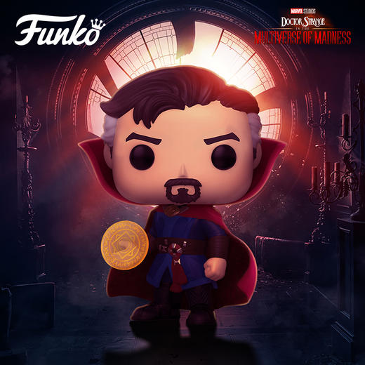 Funko POP! DOCTOR STRANGE《奇异博士2：疯狂多元宇宙》奇异博士公仔手办摆件 60917 商品图1