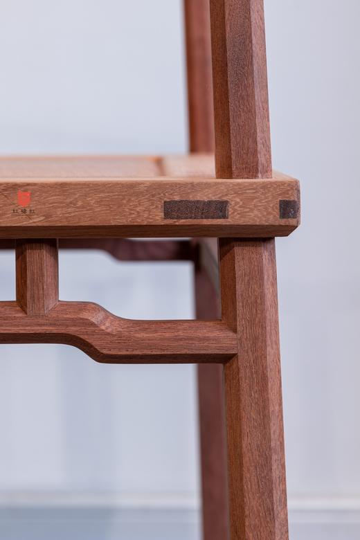 红桥红  家具严选  缅甸花梨（大果紫檀）【经典 四出头八角 官帽椅】 商品图3