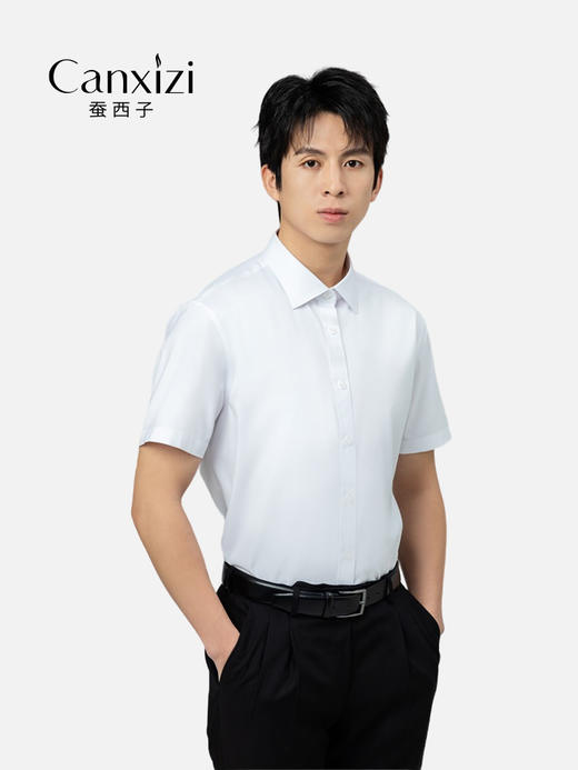 男士公务白衬衫 商品图3