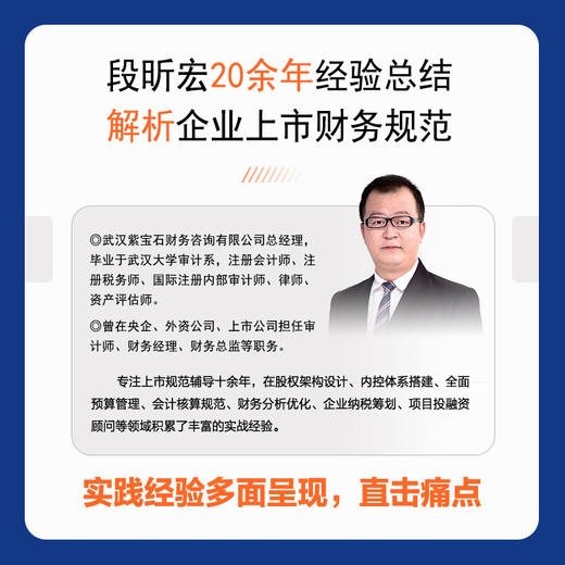 企业上市财务规范实务指南 上市公司财务会计规范 剖析上市审核难点要点 从财务财税管理等多个维度打造规范上市企业 商品图2