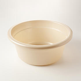简约脸盆 米色约25.5CM/33CM/39CM